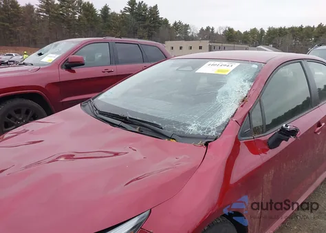 2025 Toyota Corolla Hybrid Le from USA, damaged, VIN JTDBCMFE2S3083183